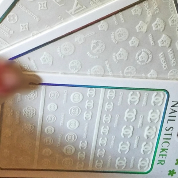 NWT Nail Art Design Decal Stickers N°51! - Picture 3 of 12